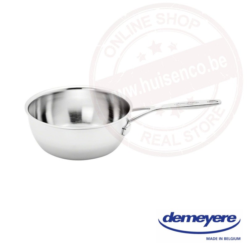 Demeyere industry conische sauspan ø18cm 1.5l - zonder deksel Demeyere industry conische sauspan ø18cm 1.5l - zonder deksel