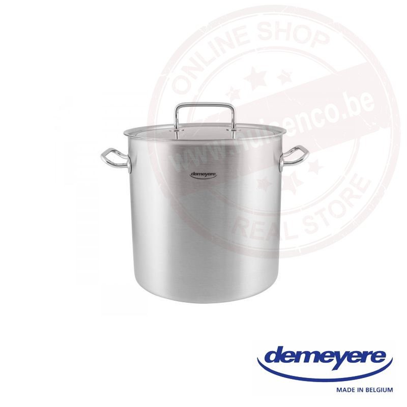 Commercial by Demeyere soeppot met deksel 24 cm Commercial by Demeyere soeppot met deksel 24 cm
