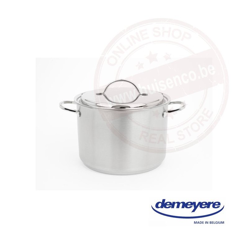 Resto by Demeyere soeppot 20cm 4.0l - met deksel Resto by Demeyere soeppot 20cm 4.0l - met deksel