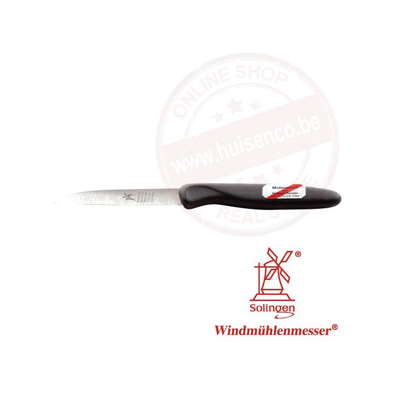 Molenmes 85mm (5357) pvc handvat (ass.kleur) - roestvrijstaal Molenmes 85mm (5357) pvc handvat (ass.kleur) - roestvrijstaal