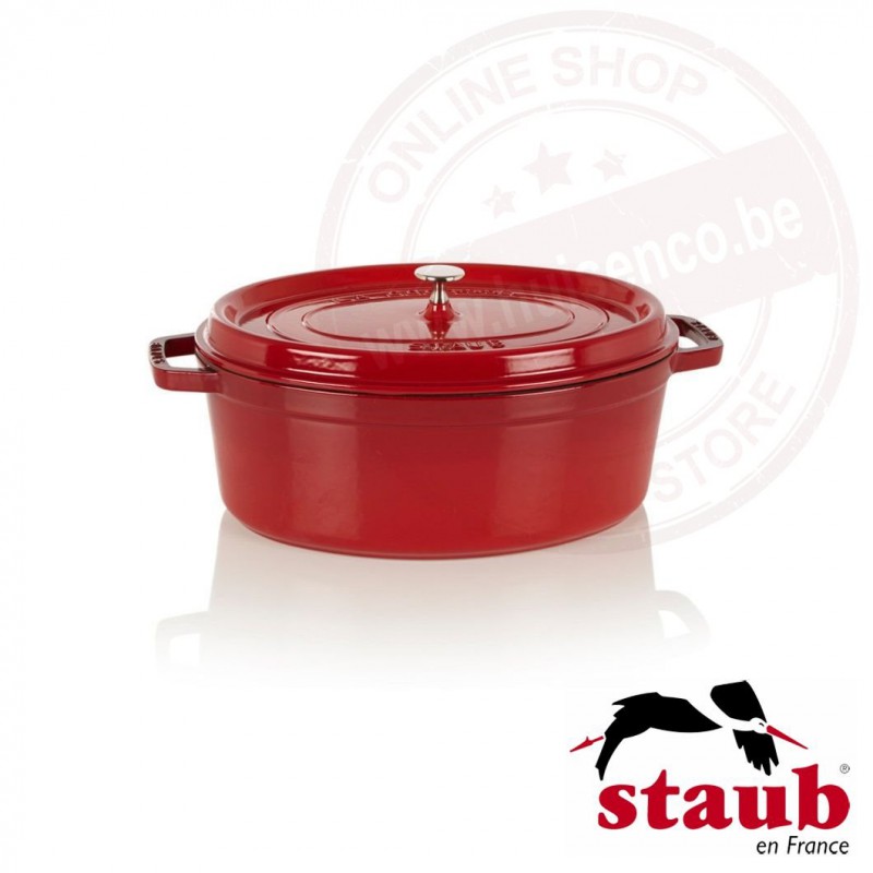 Staub ovale cocotte 37cm 8l - kers