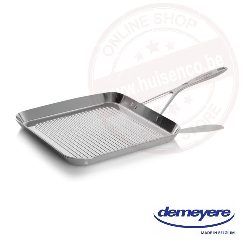 Bakpan 5-ply Industry grillpan 28x28cm Bakpan 5-ply Industry grillpan 28x28cm